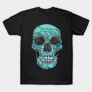 Mint green skull T-Shirt